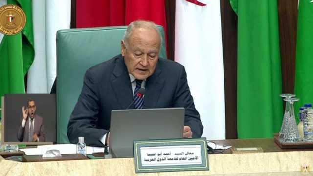 «أبو الغيط» يؤكد دعم الجامعة العربية للحكومة الشرعية في اليمن