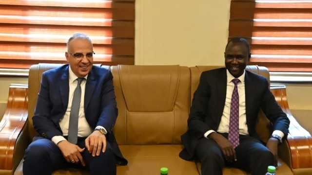 «الري»: ملتزمون بدعم جنوب السودان في تنفيذ المشروعات التنموية