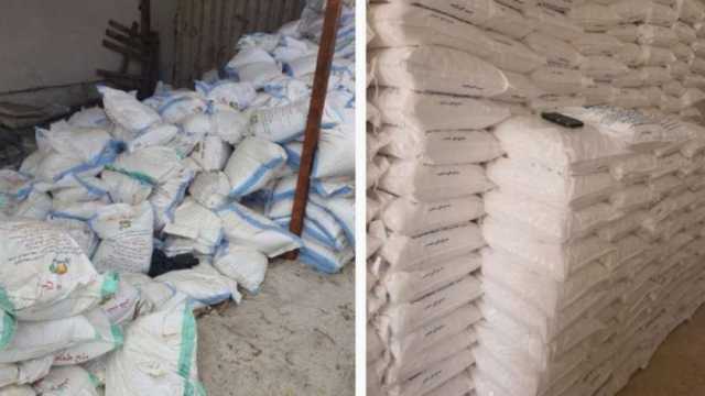 ضبط 1.5 طن ملح فاسد في حملات تموينية بأسوان