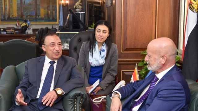 محافظ الإسكندرية يبحث دعم التعاون المشترك مع سفير فنلندا