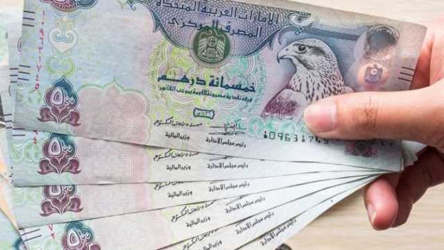 استقرار سعر الدرهم الإماراتي في البنوك المصرية