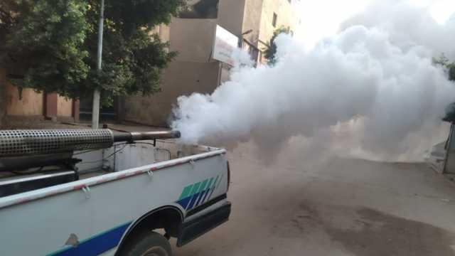 حملة لمكافحة الحشرات في شوارع التبين استجابة لشكاوى المواطنين (صور)