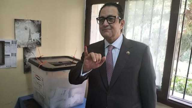 النائب علاء عابد يدلي بصوته في الدقي: الشعب المصري «قد التحدي»