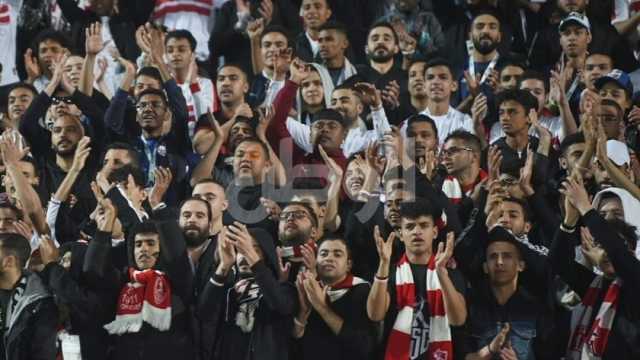 كيف ساندت جماهير الزمالك فلسطين بعد الأحداث الأخيرة؟ (صورة)