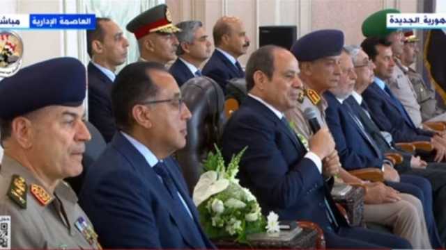 الرئيس السيسي يطلق فعاليات البطولة العربية العسكرية للفروسية