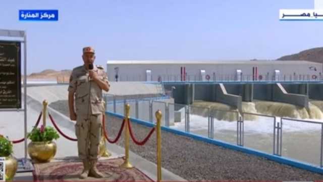 الرئيس السيسي يفتتح مشروع محطات رفع المياه العملاقة بتوشكى
