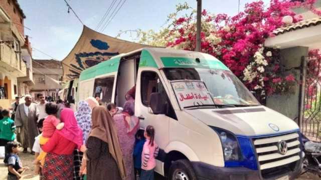 تنظيم قافلة طبية مجانية في قرية الصالحات بكفر الشيخ لمدة يومين