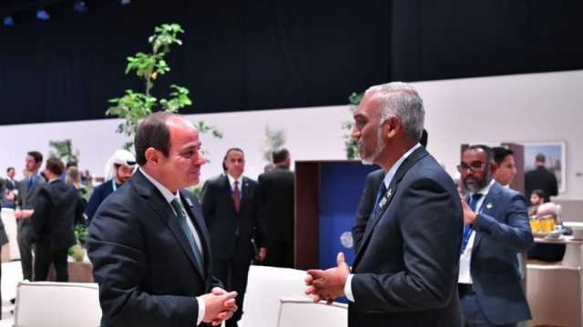 السيسي يلتقي عددا من الملوك والرؤساء والمسؤولين على هامش قمة المناخ COP28