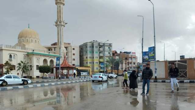 رياح باردة وغيوم تضرب شمال سيناء في آخر أيام الشتاء