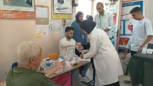 وصول قافلة طبية إلى مستشفى الشيخ زويد لعلاج المرضى بالمجان