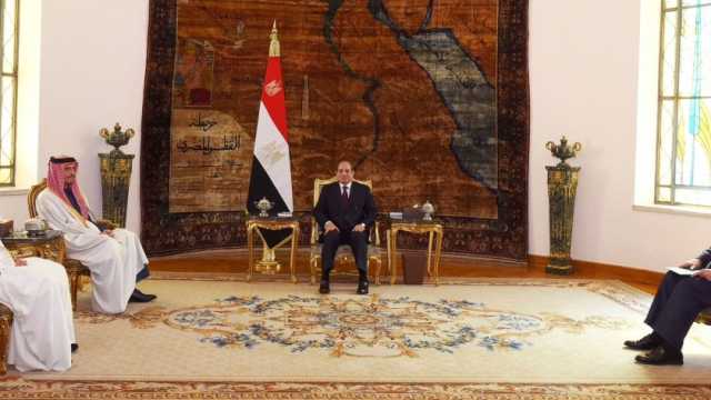 السيسي يستقبل رئيس الوزراء القطري لبحث وقف إطلاق النار في غزة