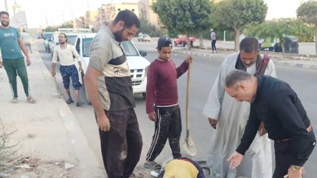 مراجعة المعدات وتطهير بالوعات الصرف في مدينة بدر استعدادا لموسم الأمطار