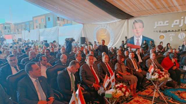 مشاركون بمؤتمر دعم حازم عمر ببنها: المصريون سيقدمون صورة مشرفة في الانتخابات