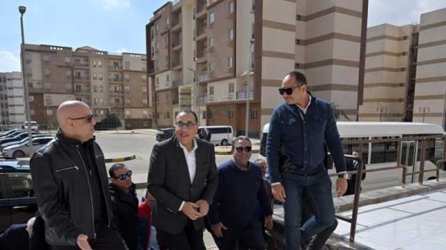 رئيس الوزراء يتفقد الحي السكني الخامس «جاردن سيتي الجديدة»