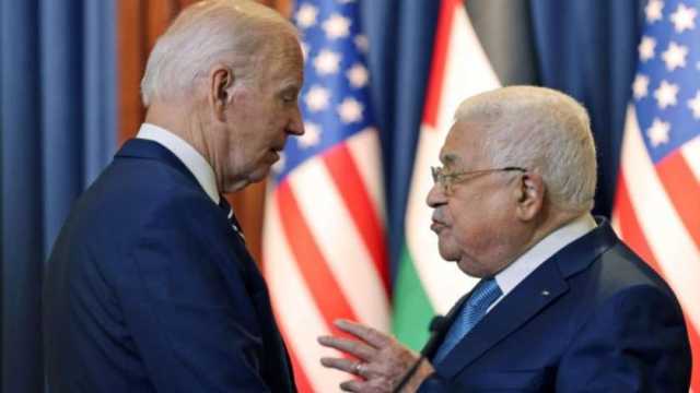 أبو مازن يتلقى اتصالا من وزير الخارجية الأمريكي