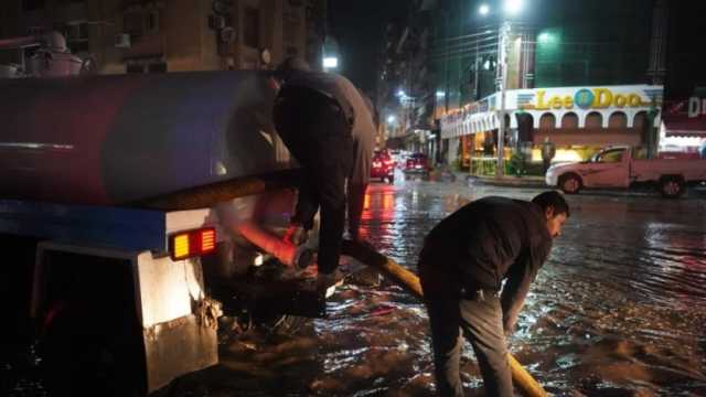 المنخفض الجوي يضرب 5 محافظات بقوة.. ومحافظون يعلنون الطوارئ