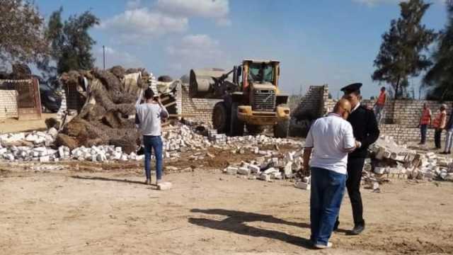 «زراعة الإسكندرية» تشن حملات مكبرة لإزالة التعديات على الأراضي