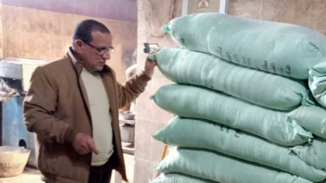 ضبط 6 أطنان دقيق مدعم قبل بيعها في السوق السوداء بمطروح
