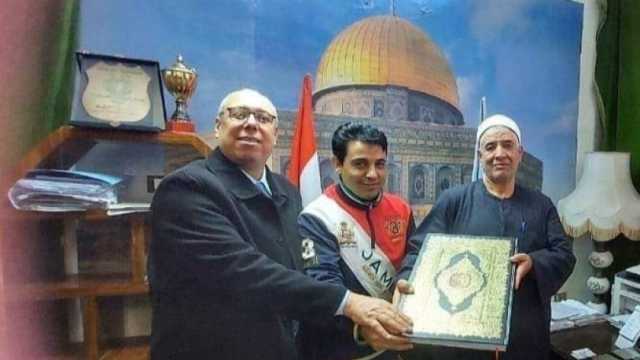 حسني الشريري ابن الإسكندرية يحقق المركز الثالث بمسابقة الأوقاف للثقافة الإسلامية