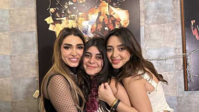 روجينا تحتفل بعيد ميلاد ابنتها مريم أشرف زكي (صور)