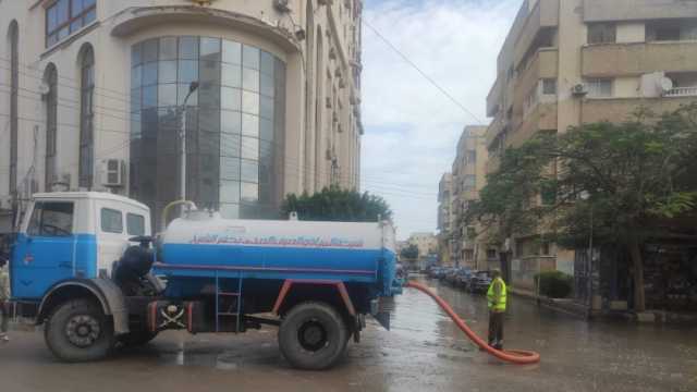 سقوط أمطار غزيرة على شمال سيناء صباح اليوم.. درجة الحرارة 16 مئوية