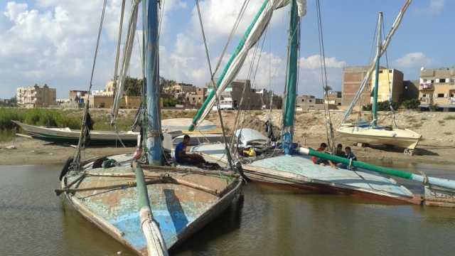 الشتاء يحول بحيرة البرلس في كفر الشيخ لكنز مائي.. أسماك وثعابين كثيرة
