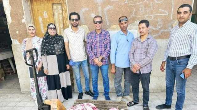 ضبط 140 كيلو لحوم فاسدة في حملة تموينية بسوهاج