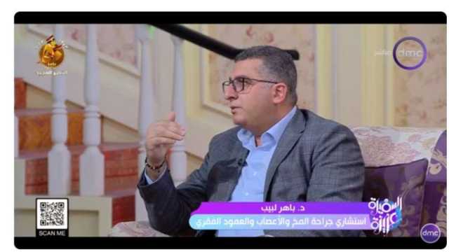 استشارى مخ وأعصاب: كنت أحلم بشفاء أي مريض شلل وتحقق للطفلة «رواس»