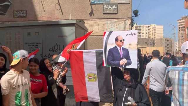 موكب سيارات بالمنصورة لتأييد الرئيس السيسي في الانتخابات المقبلة (صور)