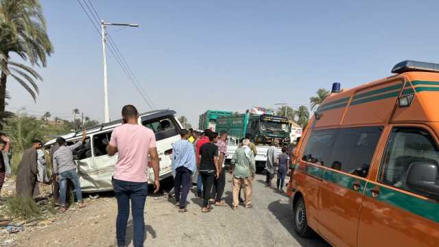 مصرع وإصابة 4 أشخاص بحادثي سير في بني سويف