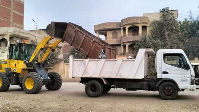 حملات نظافة لرفع كفاءة شوارع وميادين كفر الشيخ استعدادا لانتخابات الرئاسة
