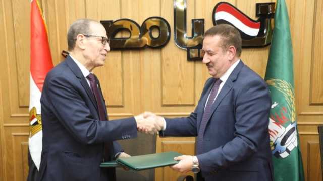توقيع برتوكول تعاون بين محافظ المنوفية ورئيس هيئة النيابة الإدارية