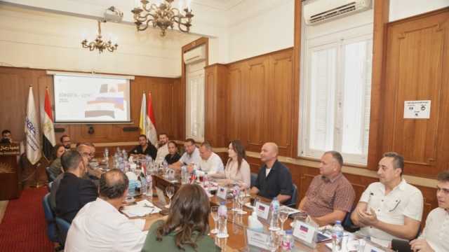 «رجال أعمال إسكندرية» تبحث مع وفد روسي تعزيز التبادل السلعي