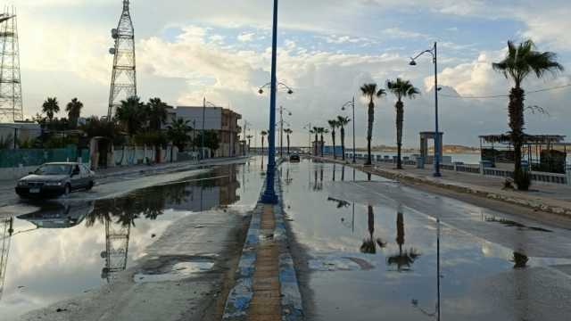 أمطار لمدة يومين تضرب البحيرة ورفع درجة الاستعداد