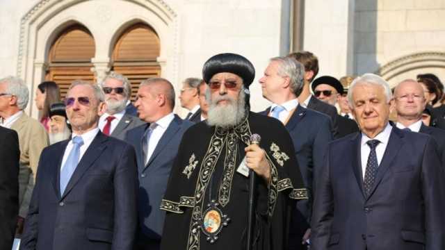 رئيسة المجر تستقبل البابا تواضروس الثاني في بودابست