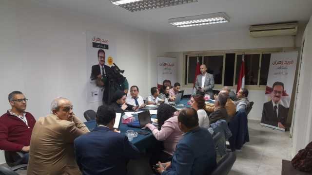 عضو حملة المرشح فريد زهران يشكر المصريين على المشاركة في الانتخابات
