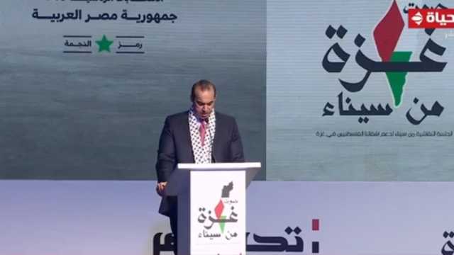 المستشار محمود فوزي: 70% من المساعدات لقطاع غزة مصرية