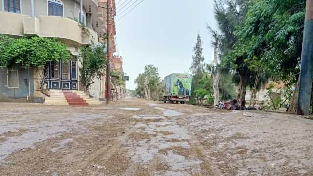 سقوط أمطار خفيفة على محافظة كفر الشيخ