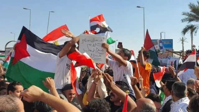 جمعة التفويض.. مظاهرات حاشدة بالمحافظات دعما لفلسطين ورفضا لتهجير سكان غزة