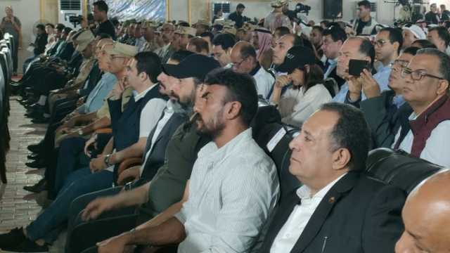 أبطال «الاختيار والكتيبة 101» ضمن وفد رئيس الوزراء في العريش