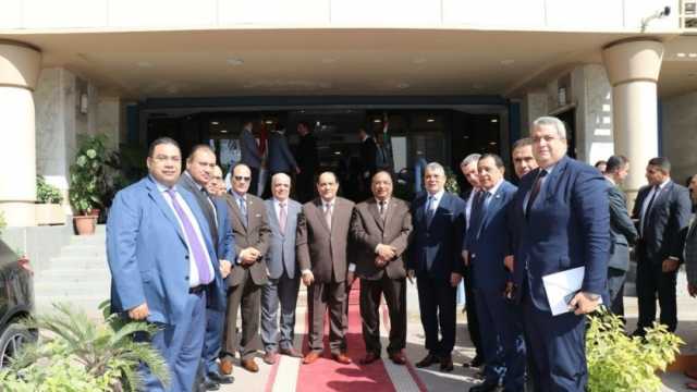 رئيس مجلس القضاء الأعلى يزور رئيس هيئة قضايا الدولة لبحث تعزيز التعاون