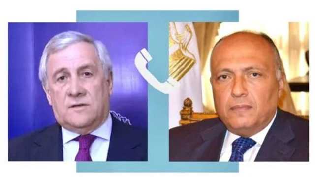 «شكري» لنظيره الإيطالي: وقف إطلاق النار في غزة يحد من تزايد العنف بالمنطقة