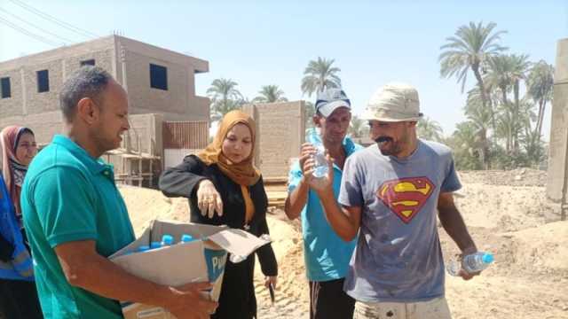 تجهيز المركز الخدمي التكنولوجي بطما وتشغيل خدمة الإنترنت