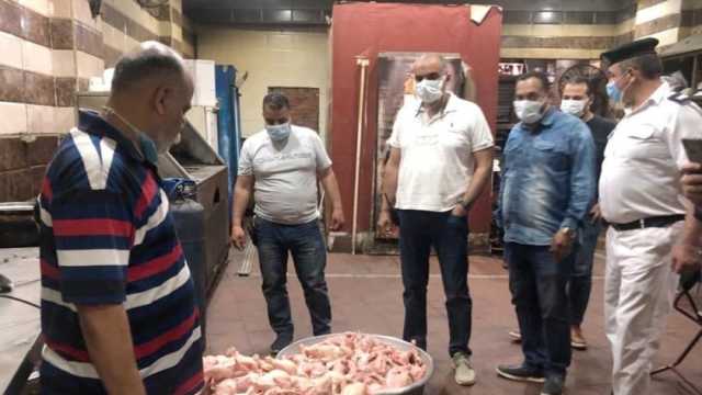 ضبط 12 طن مواد غذائية مجهولة المصدر في حملات تموينية بالمنوفية