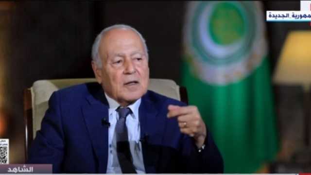 أحمد أبو الغيط لـ«الشاهد»: 25 يناير ليست ثورة لأنها أتت برئيس إخواني
