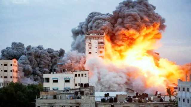 طائرات الاحتلال الإسرائيلي تنفذ غارات عنيفة على مناطق متفرقة في شمال غزة