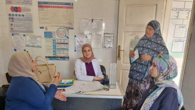 الكشف الطبي على 3681 شخصا في قافلة ضمن «حياة كريمة» بكفر الشيخ