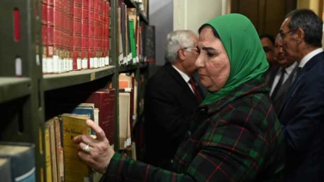 «التضامن» تبحث رقمنة مقتنيات الجمعية الجغرافية المصرية