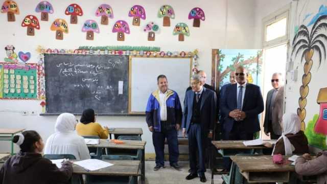 بعد شكاوى الطلاب.. إعادة توزيع درجات الهندسة بامتحانات الشهادة الإعدادية بالمنيا