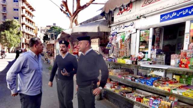 حملة مكبرة لإزالة الإشغالات والتعديات بمنطقة ساحة أبو الحجاج في الأقصر